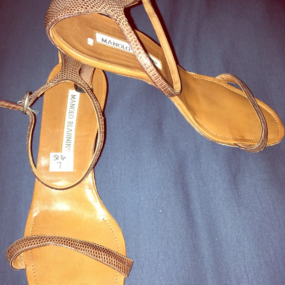 Shoes by Manila Blahnik size 7